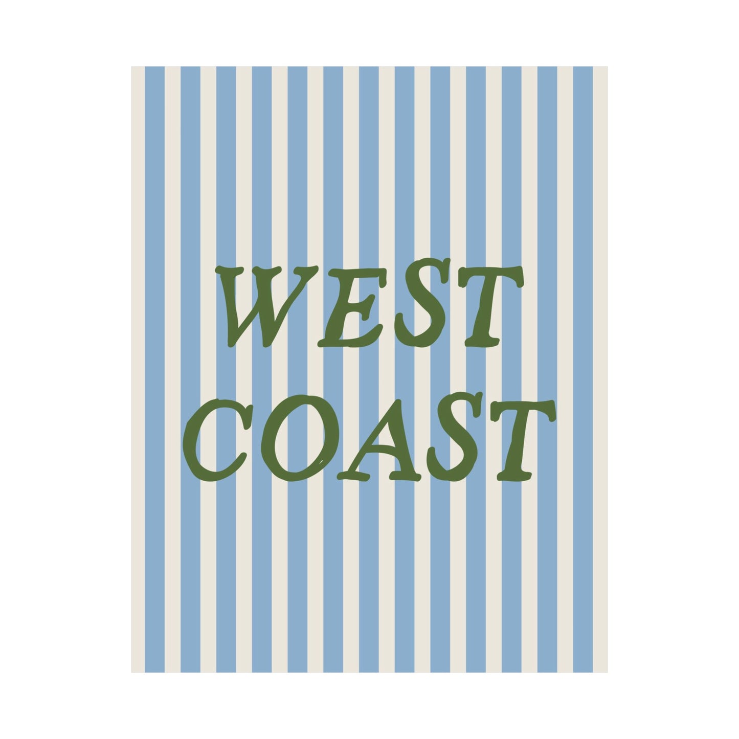 West Coast Poster