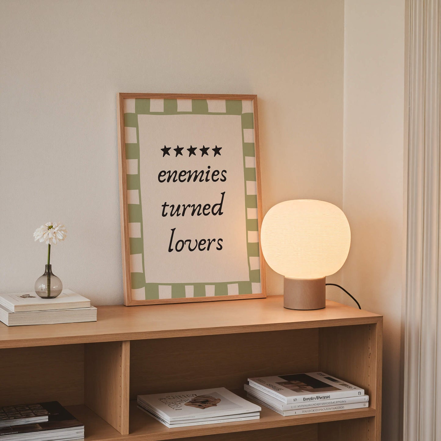 Enemies Turned Lovers Poster