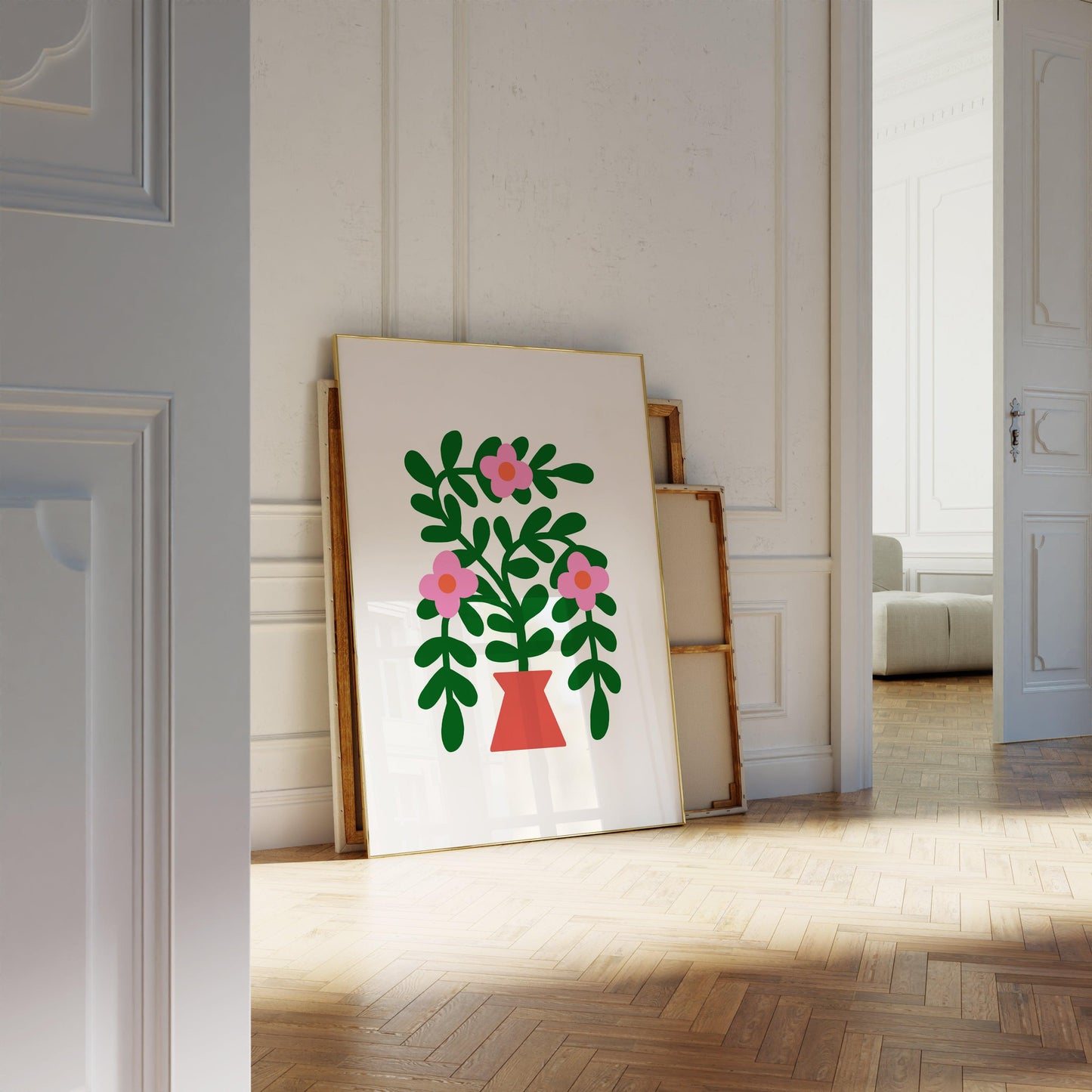 Colorful Flower Poster