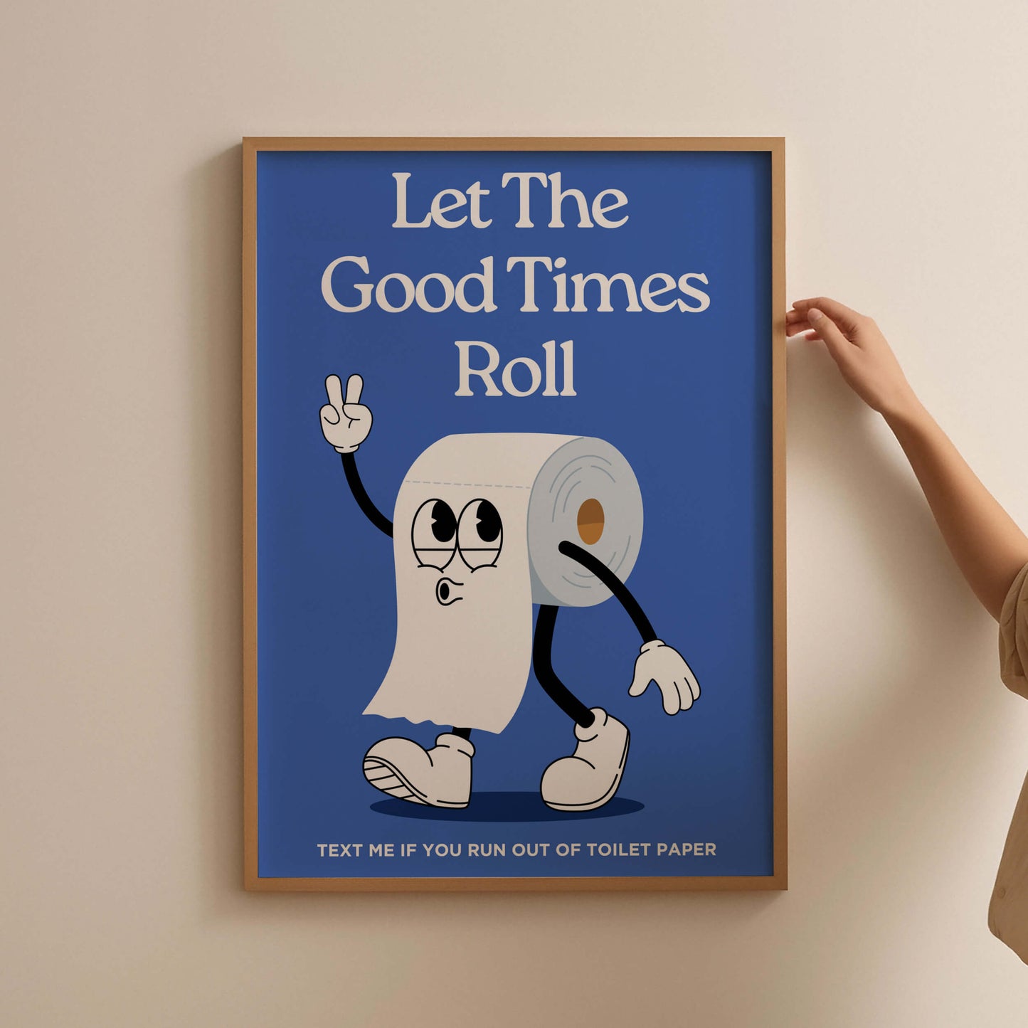Let The Good Times Roll Bathroom Poster