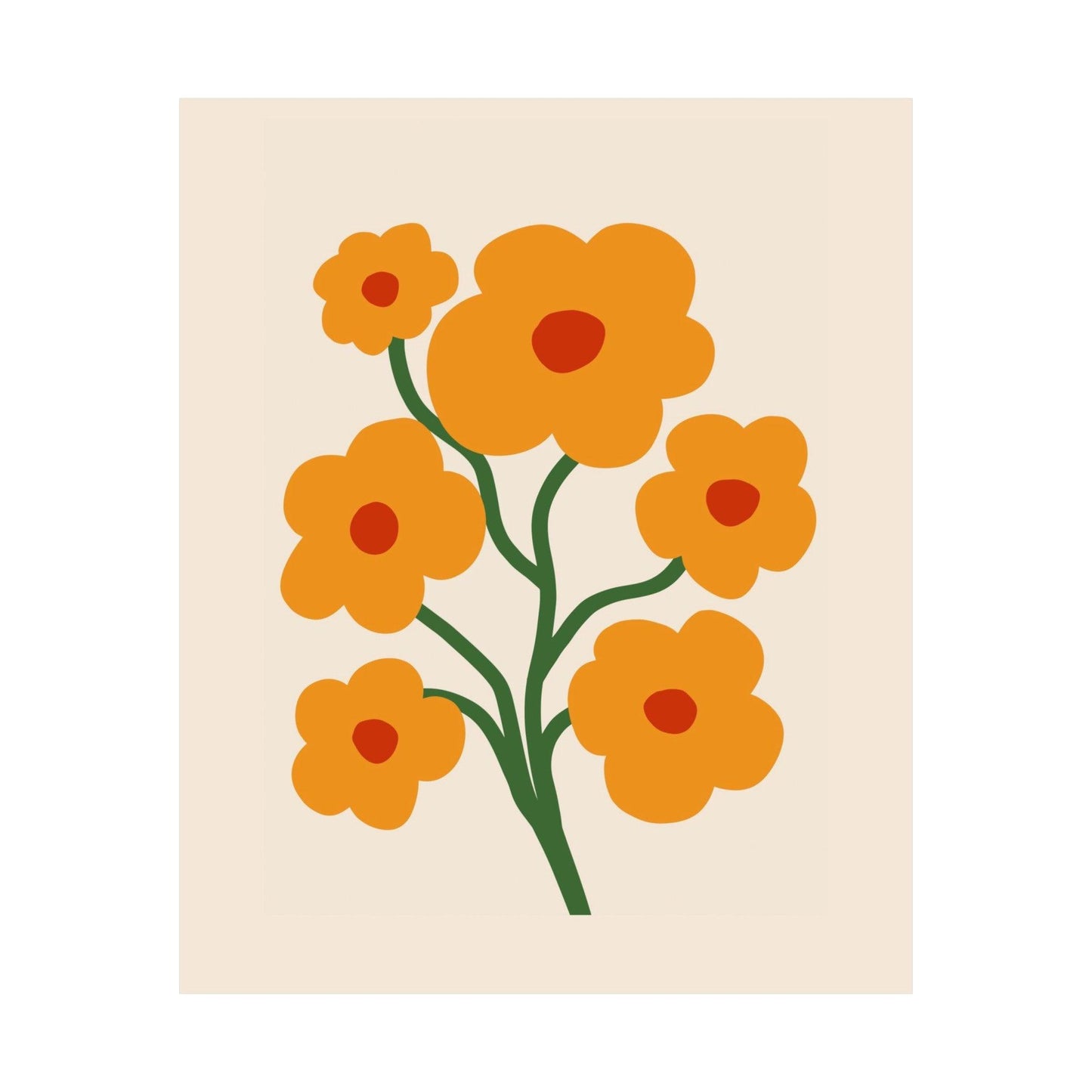 Yellow Flower Bouquet Poster