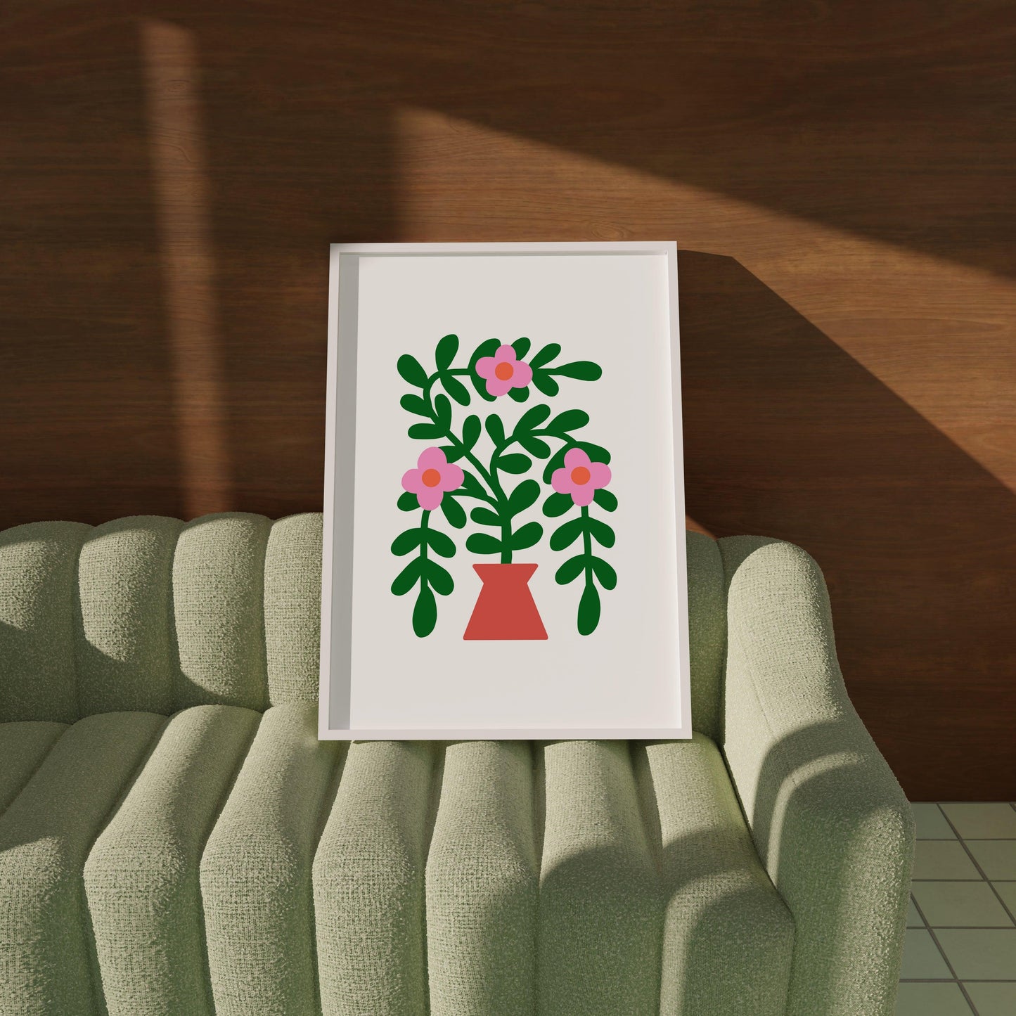 Colorful Flower Poster