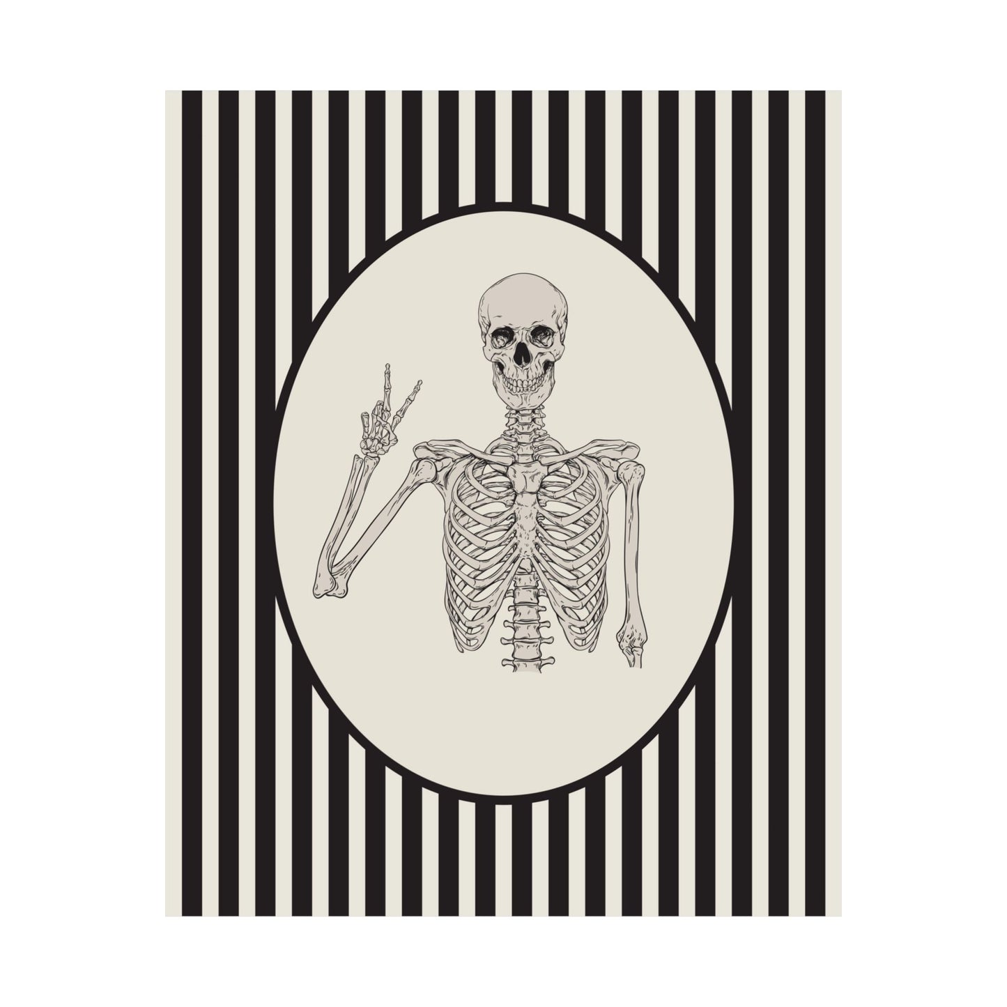 Vintage Skeleton Poster