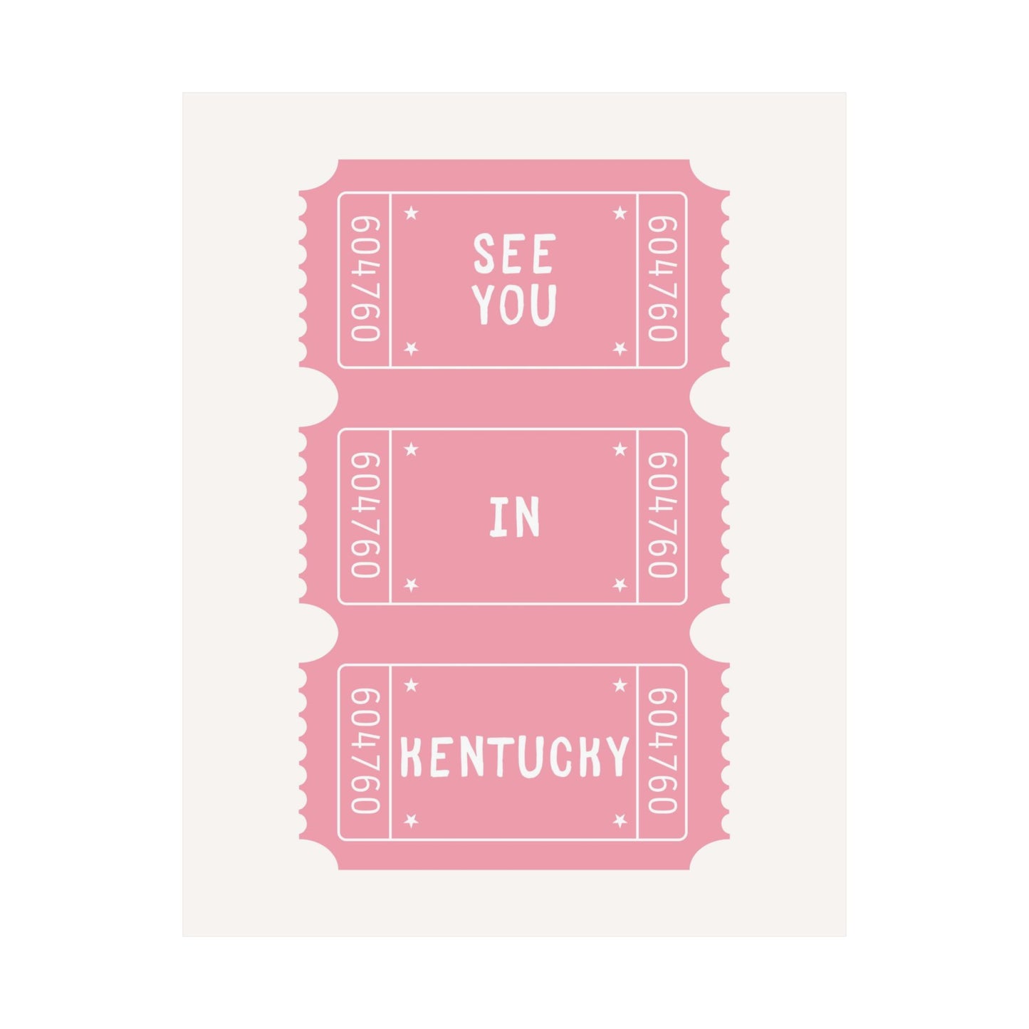 See You In Kentucky Poster