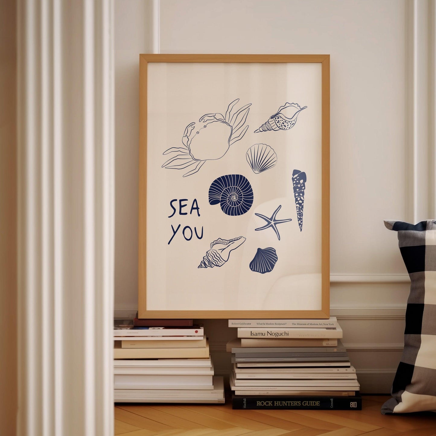 Sea You Coastal Poster