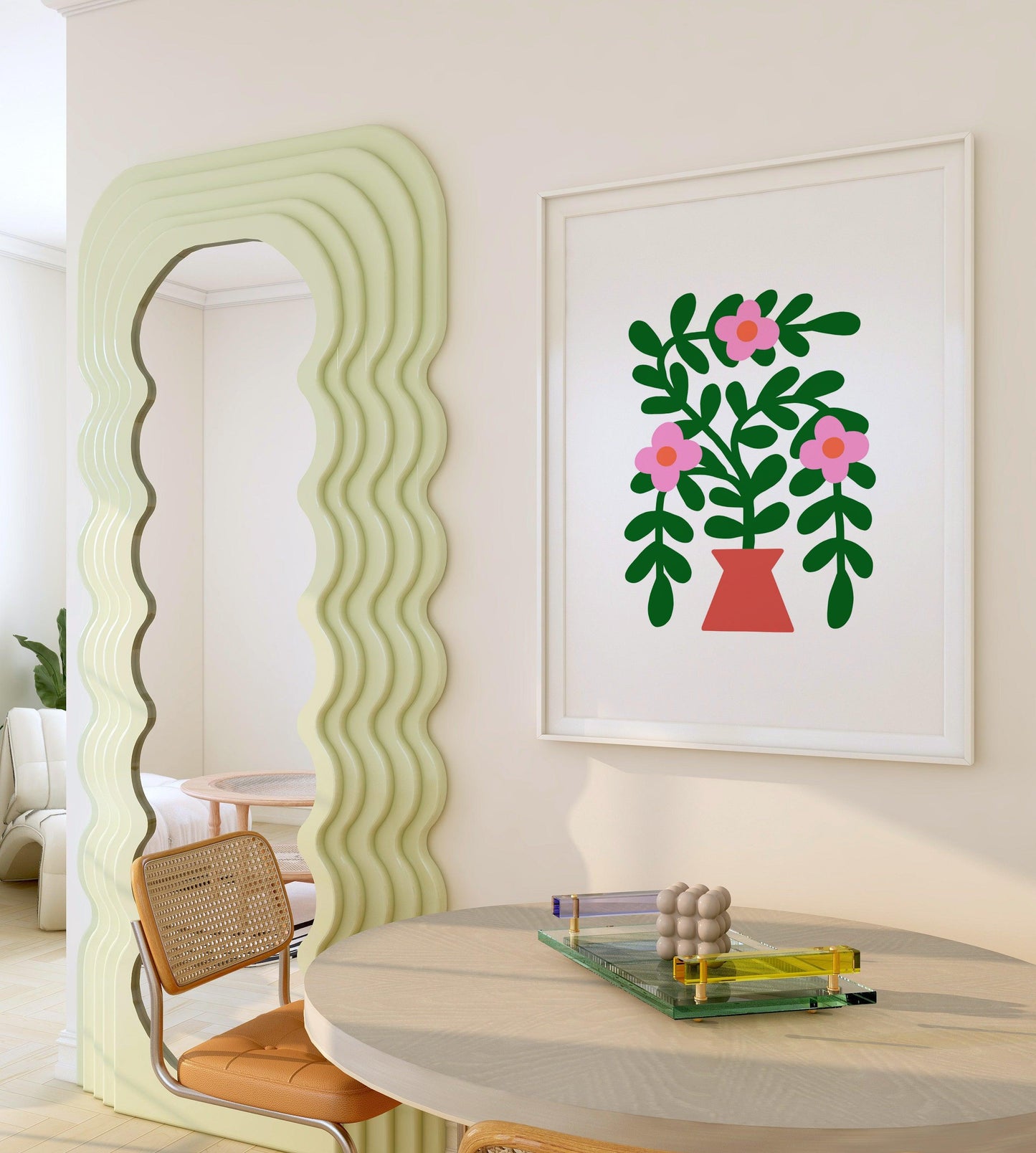Colorful Flower Poster