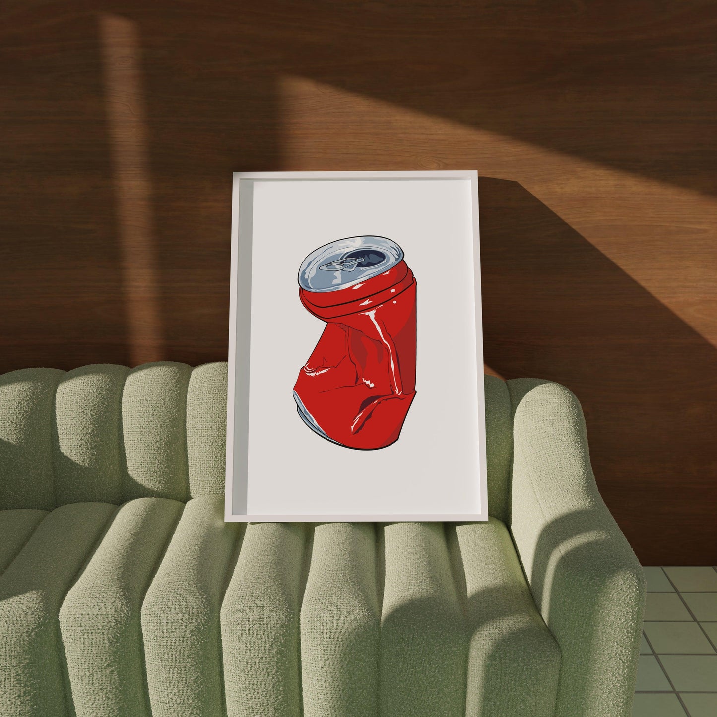 Red Soda Can Poster