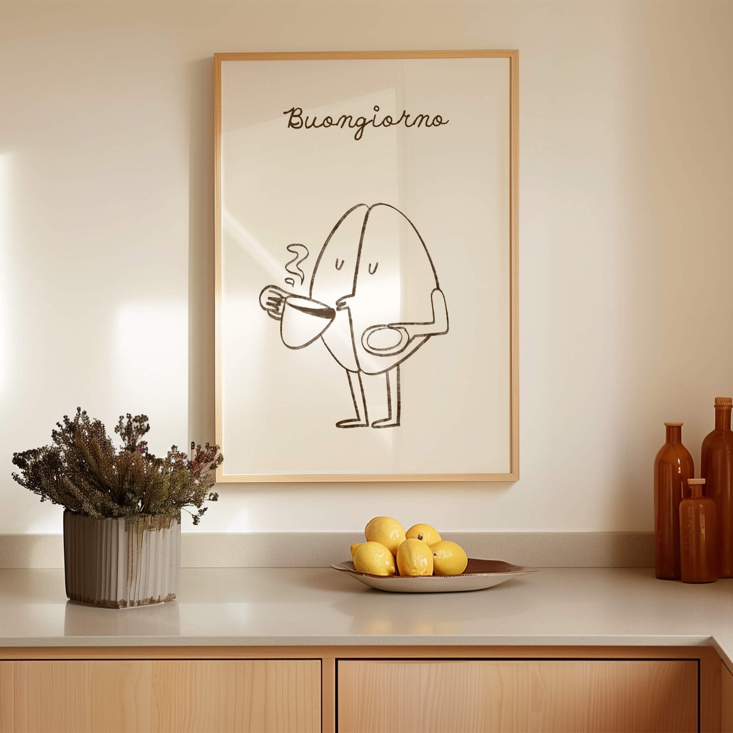 Buongiorno Brown Poster