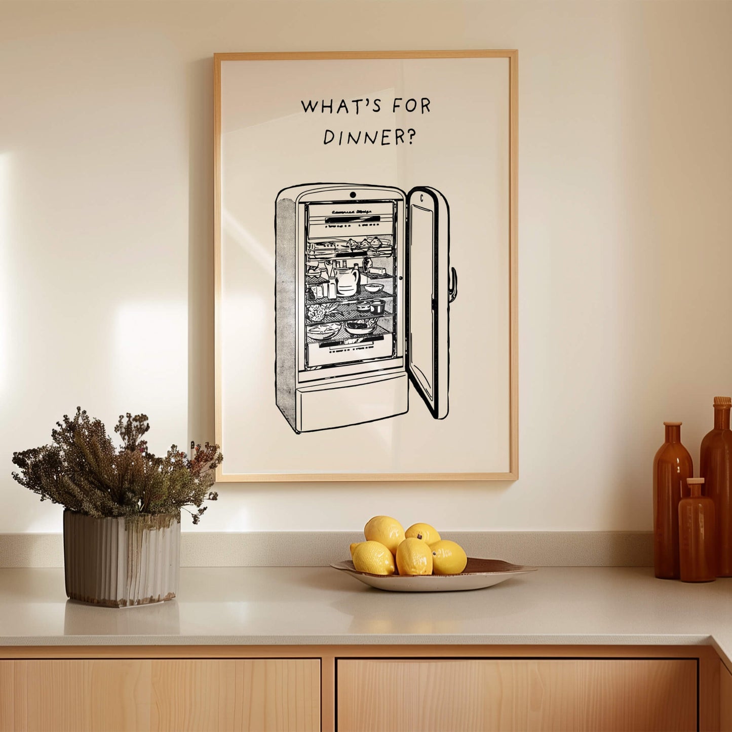 What's For Dinner Poster