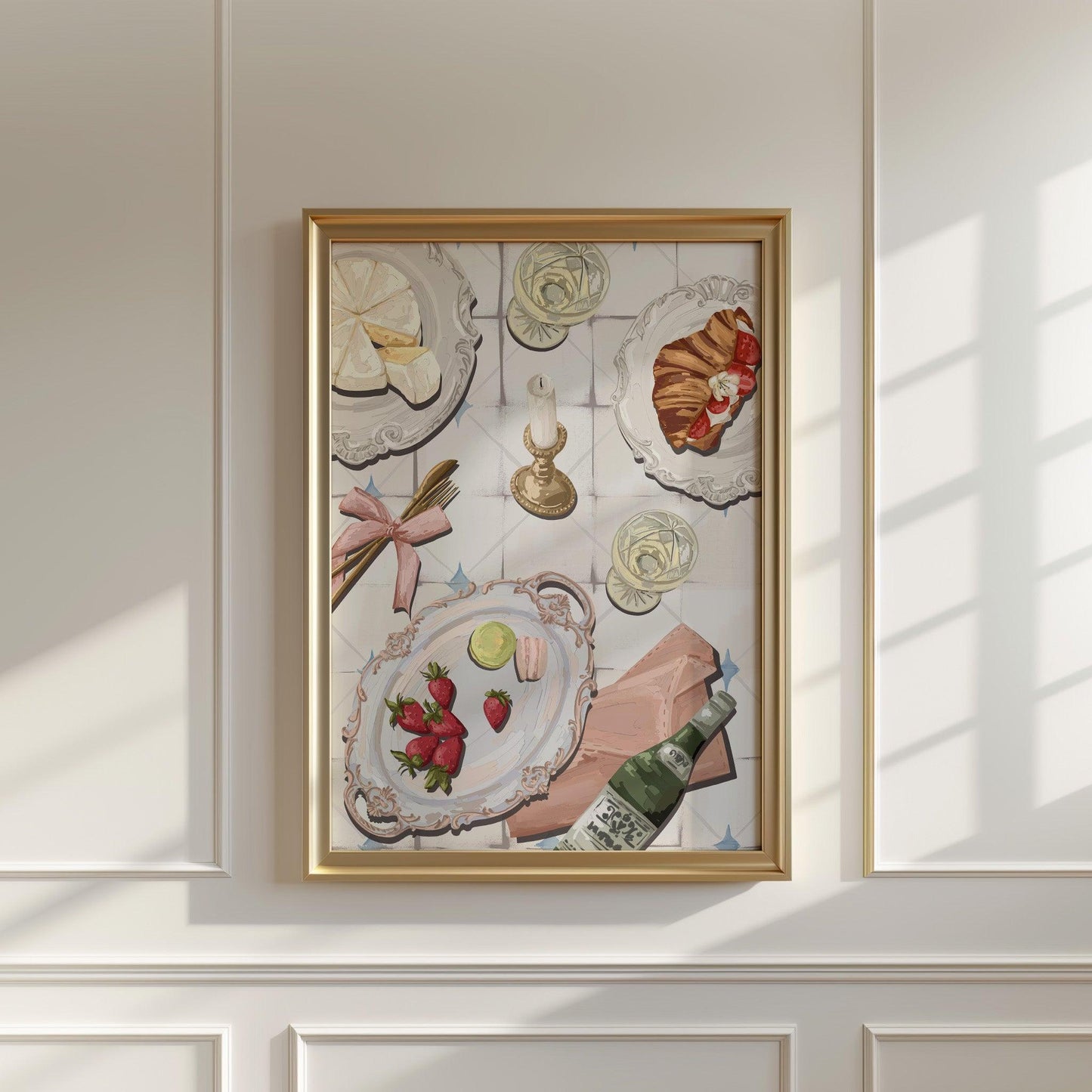 Coquette Brunch Poster