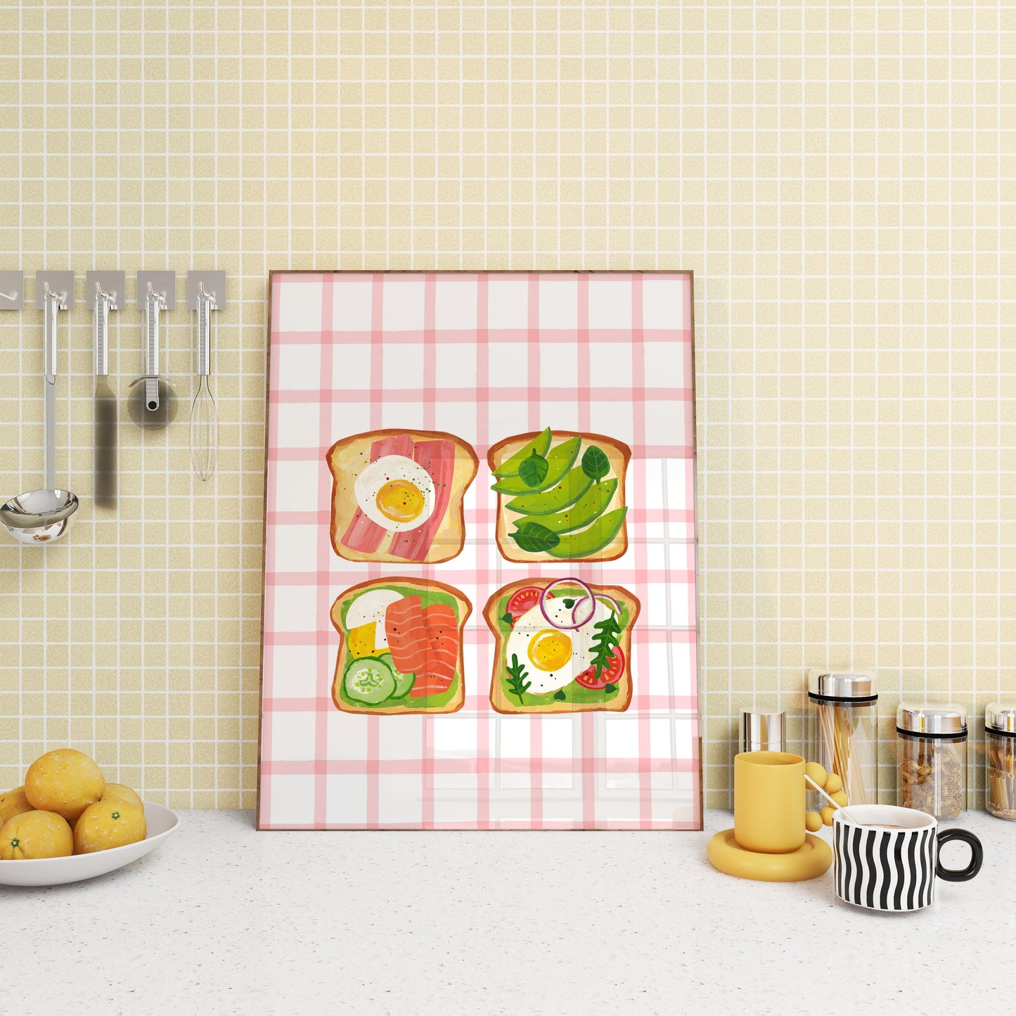 Breakfast Toasts Poster