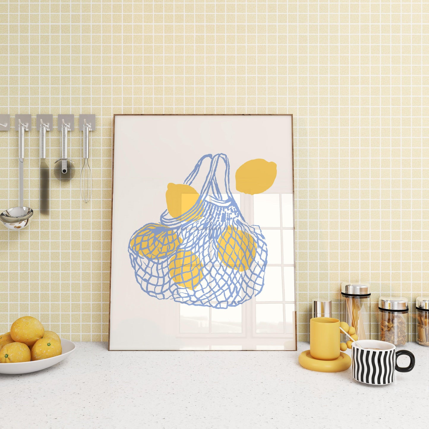 Bag of Lemon Poster