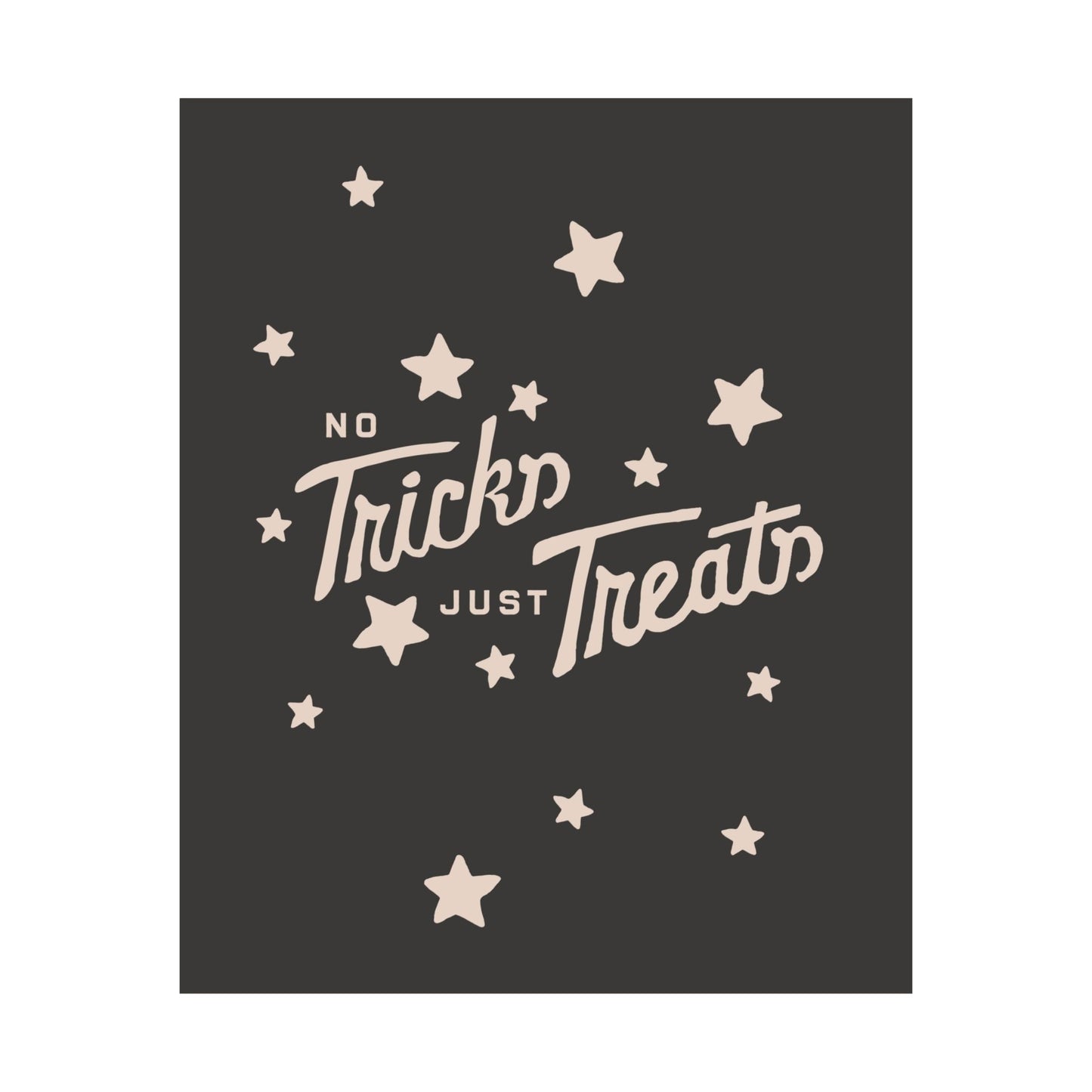 No Tricks Just Treats Poster