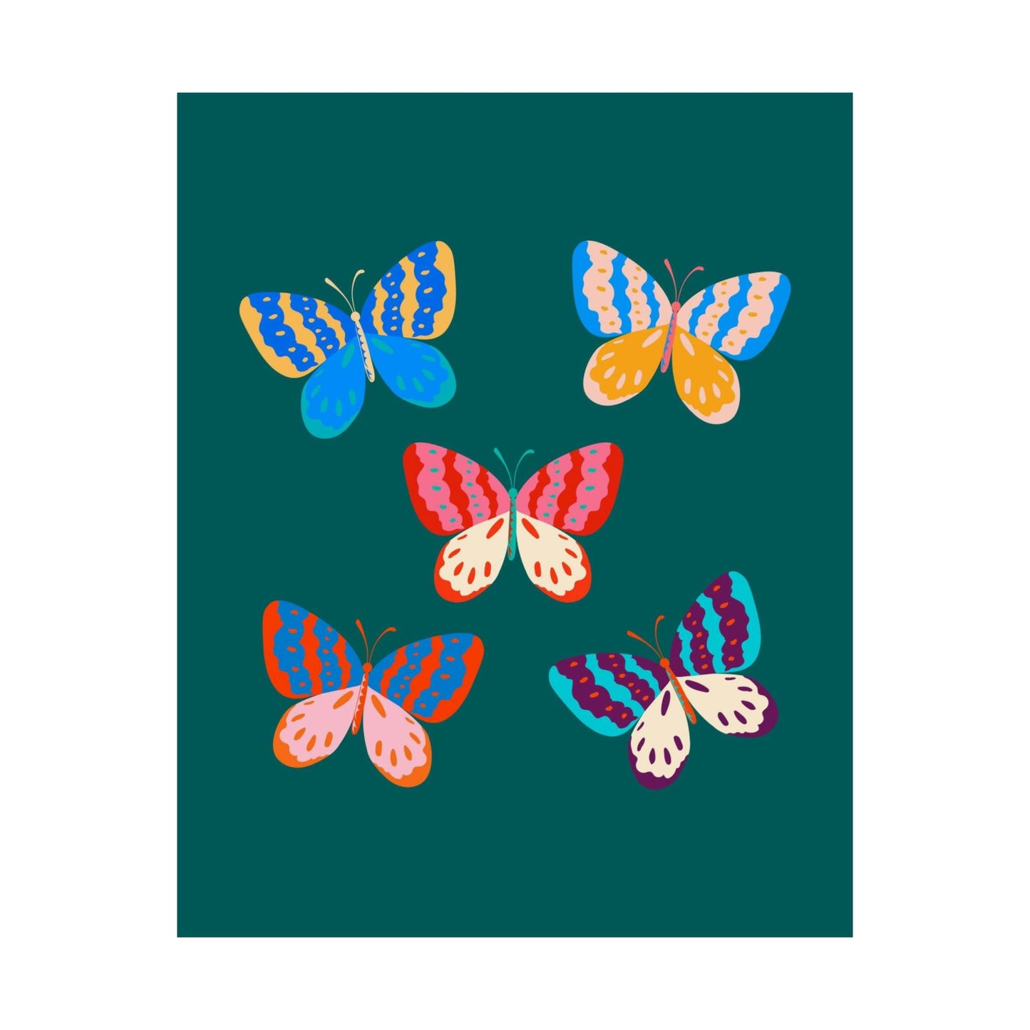 Butterflies Poster
