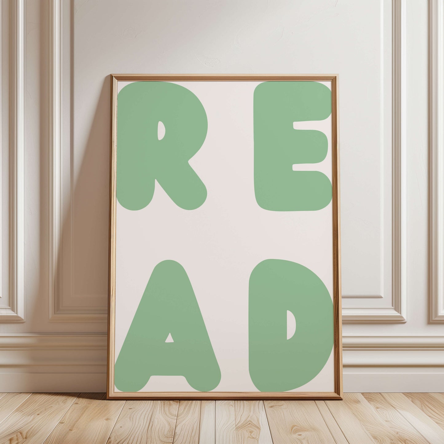Readers Bookish Green Poster