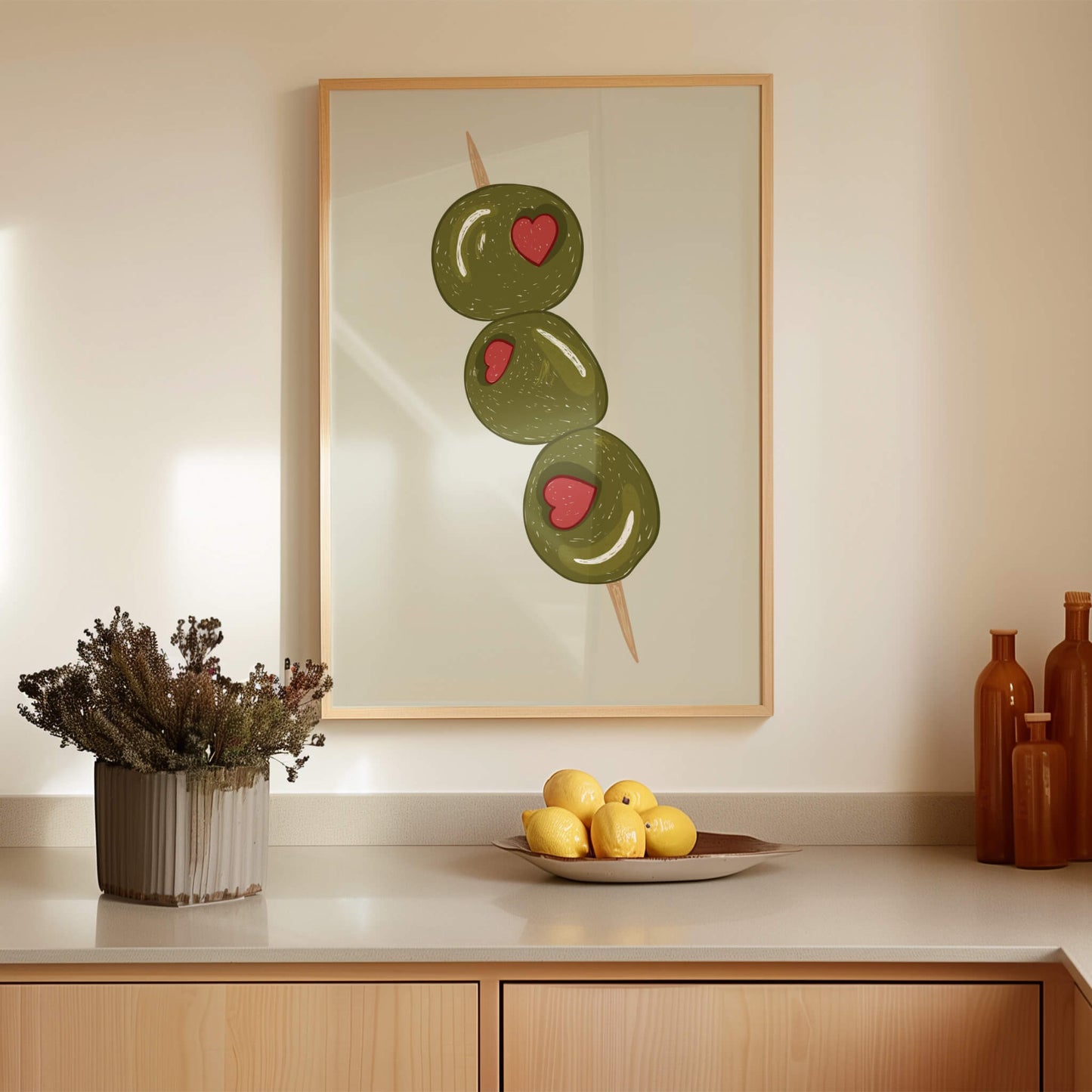 Stuffed Olives Poster