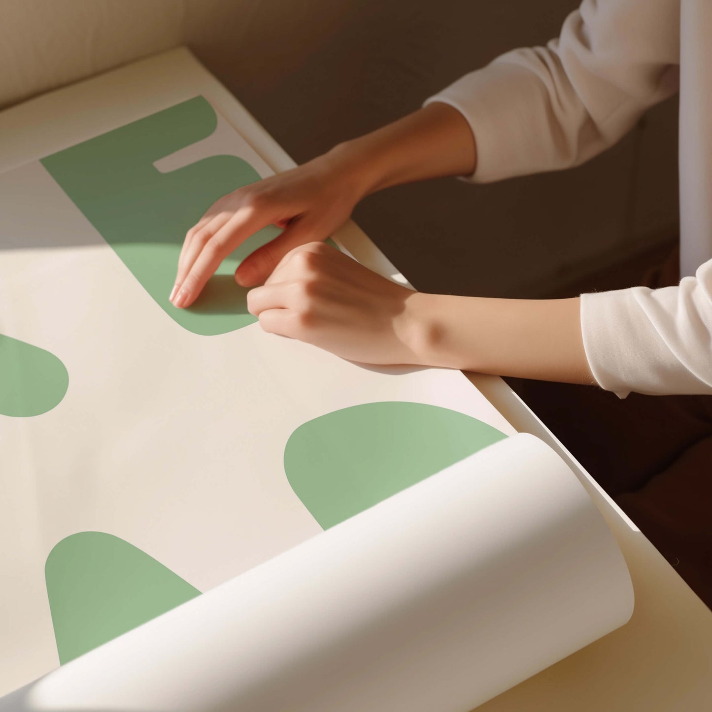 Readers Bookish Green Poster