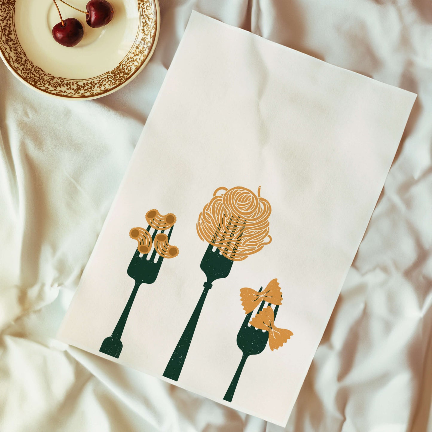 Pasta Night Kitchen Poster