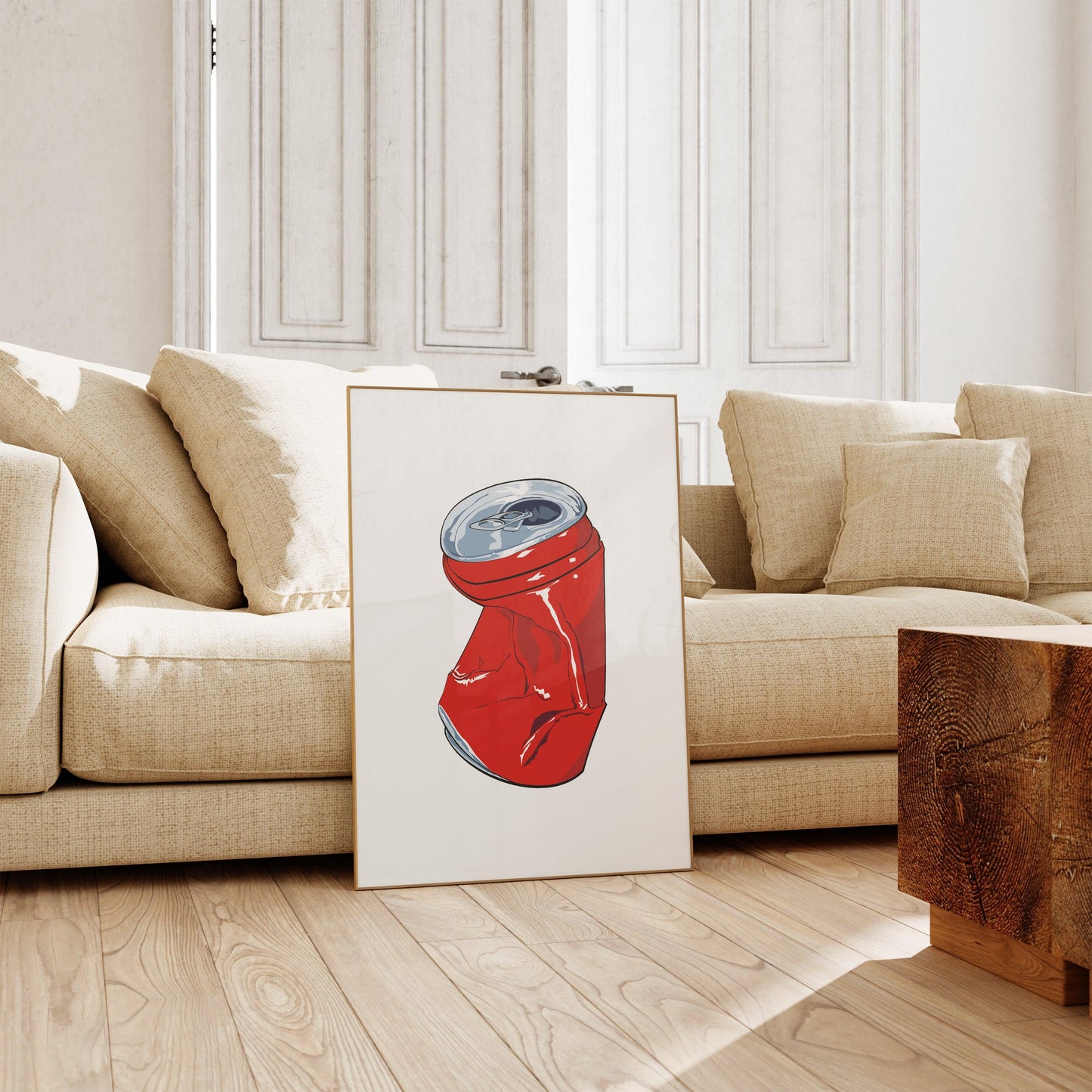 Red Soda Can Poster