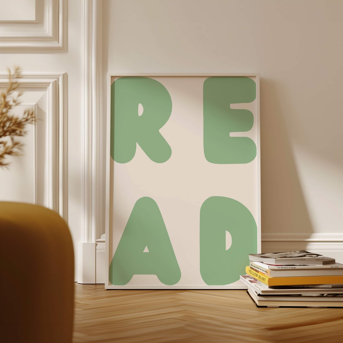 Readers Bookish Green Poster