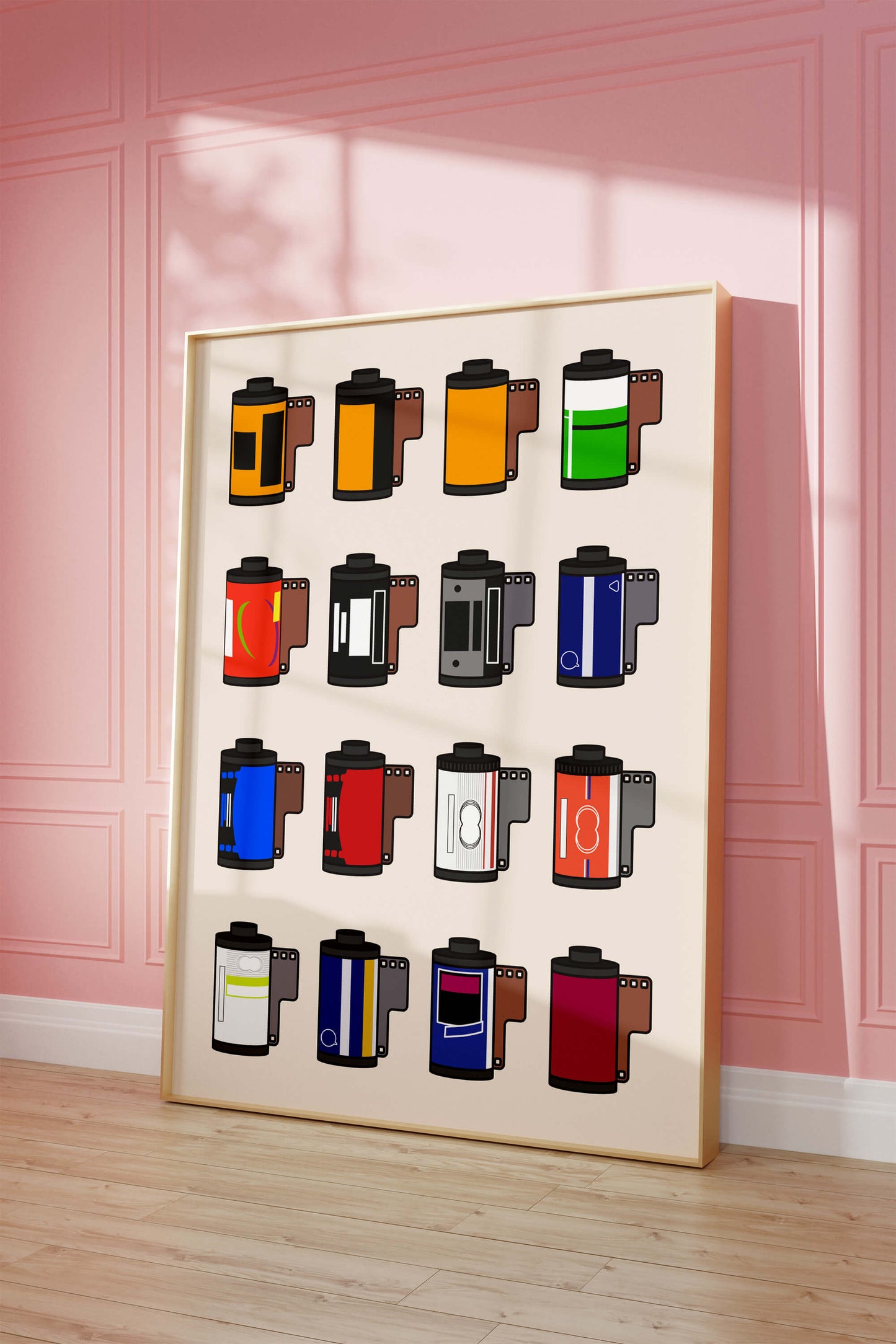 Film Canisters Poster