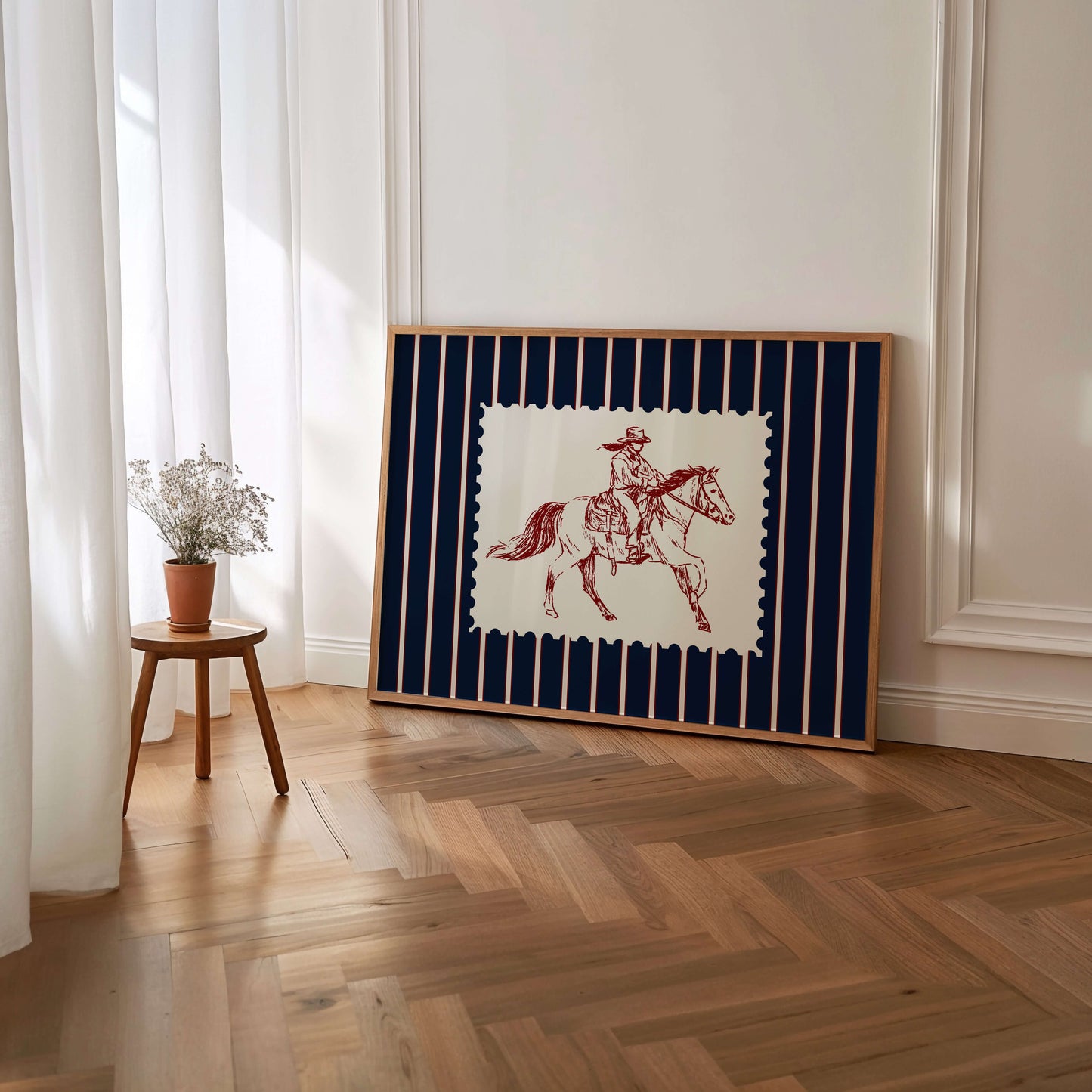 Cowgirl Rider Poster