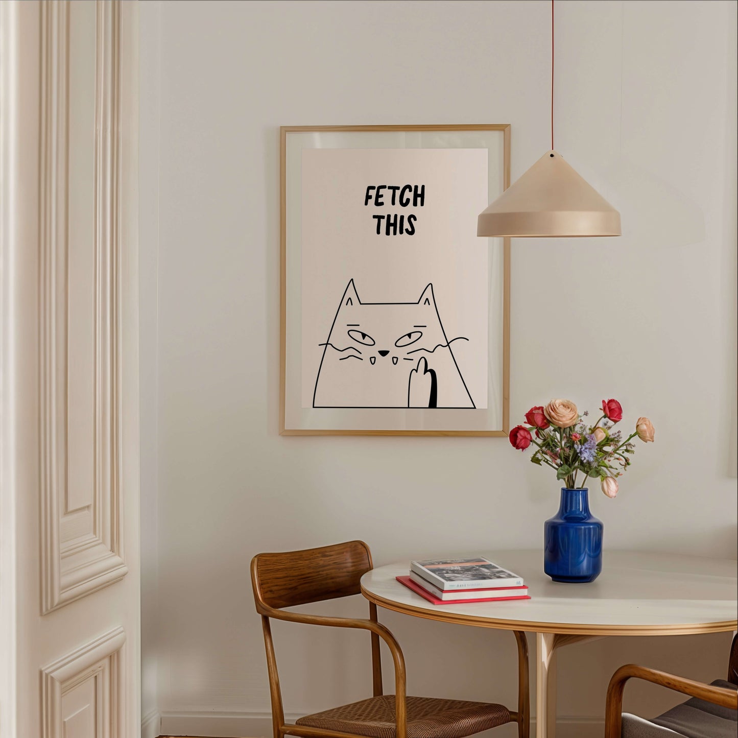 Fetch This Cat Poster