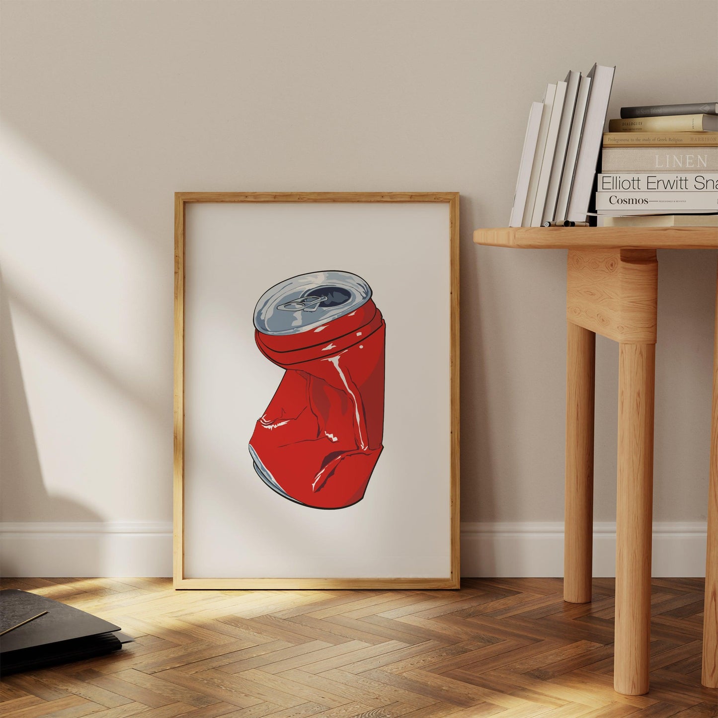 Red Soda Can Poster