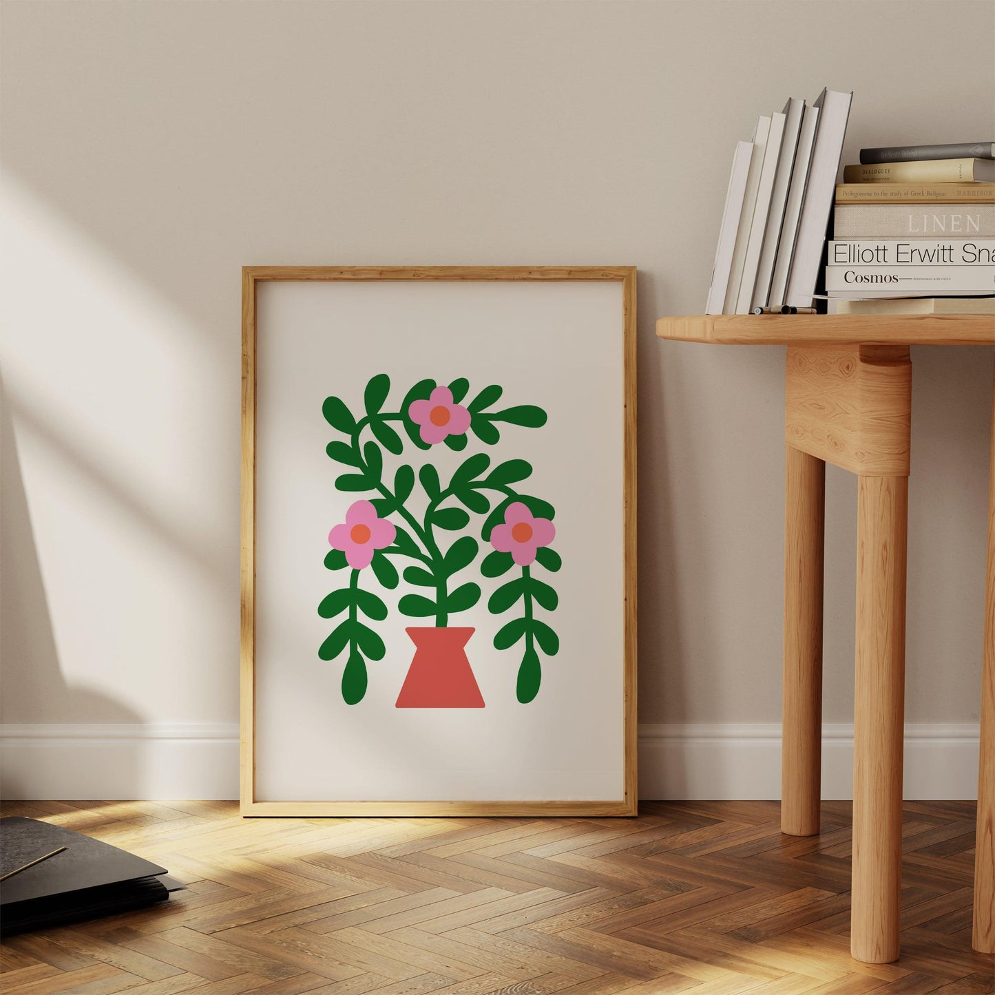 Colorful Flower Poster