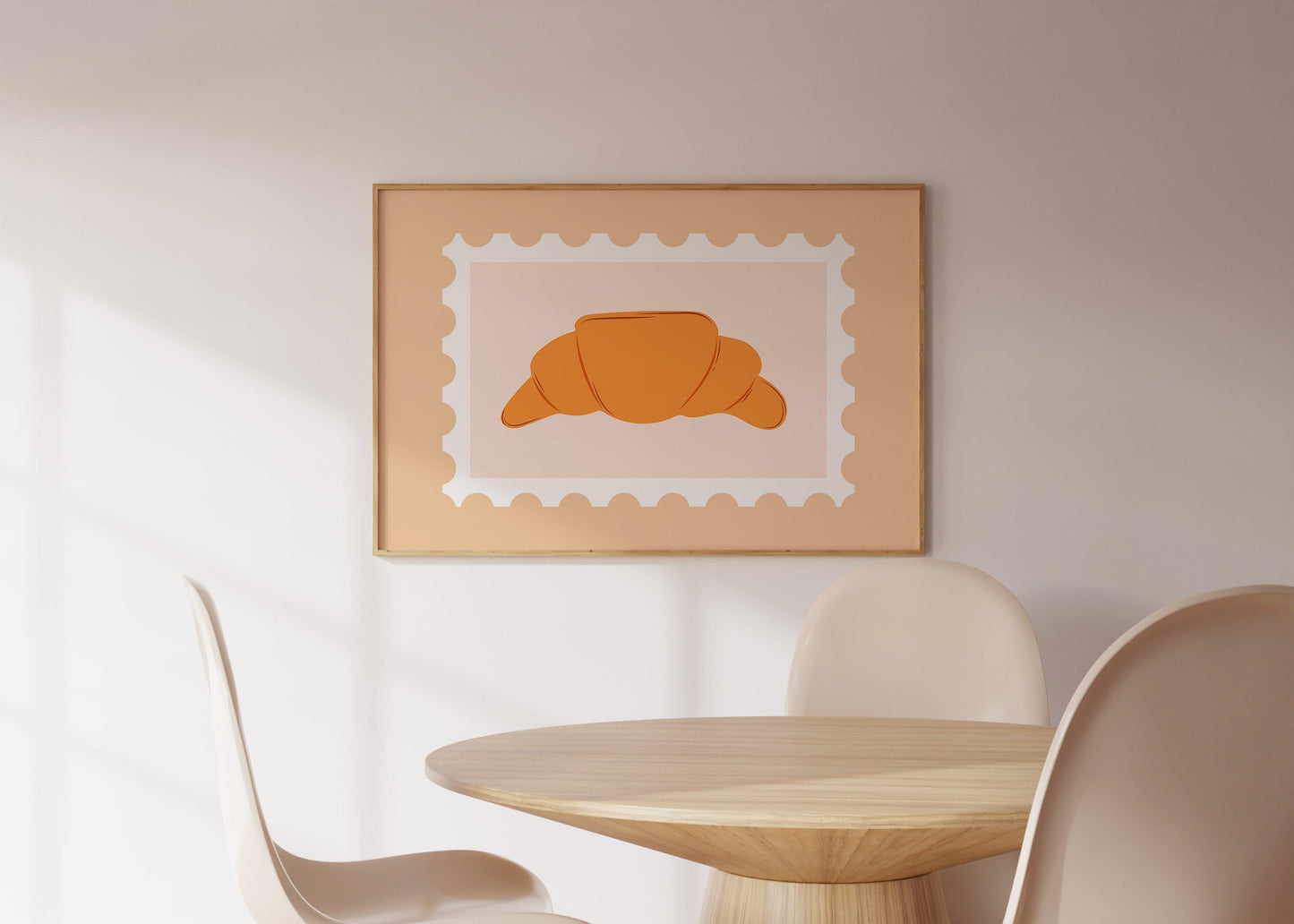 Croissant Horizontal Poster