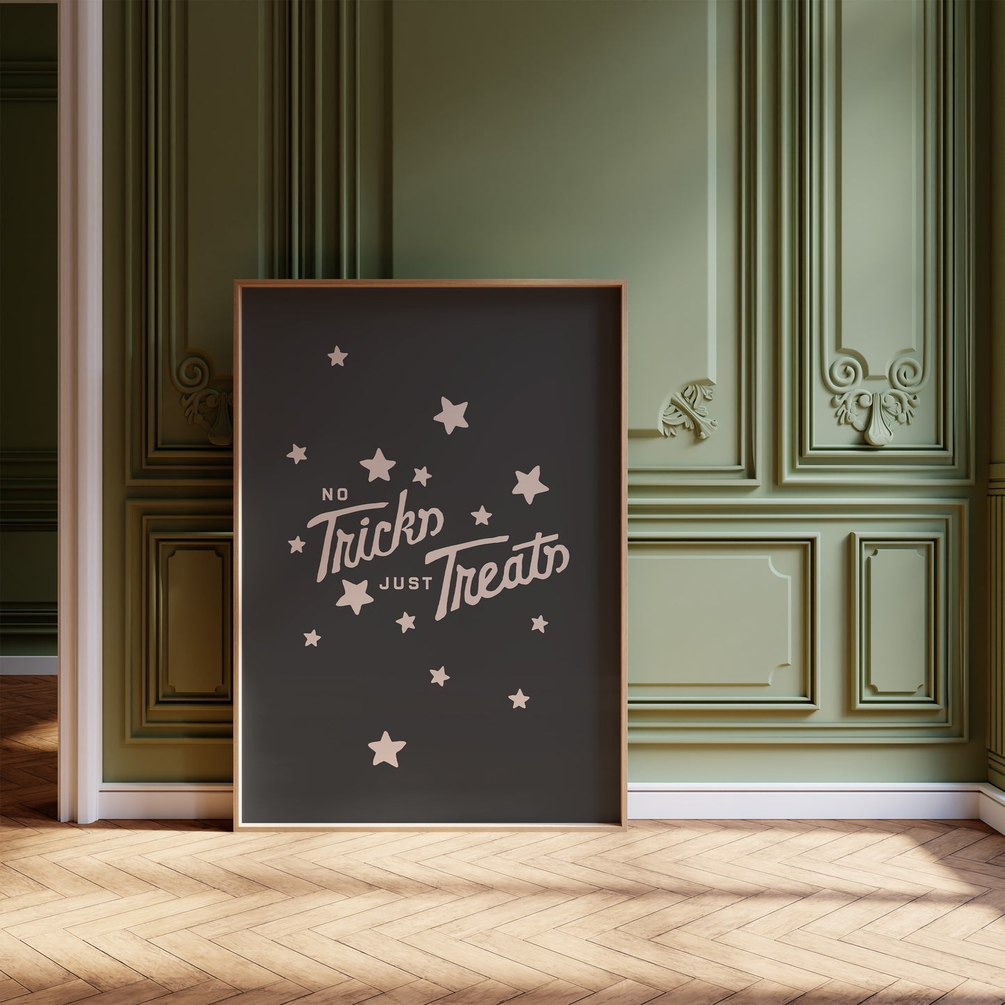 No Tricks Just Treats Poster