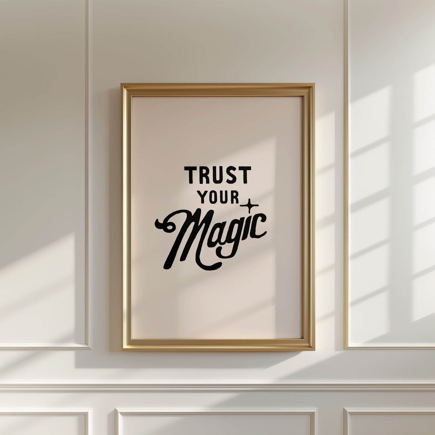 Trust Your Magic Poster Poster