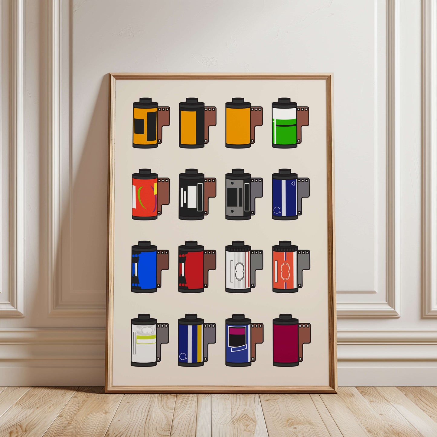 Film Canisters Poster