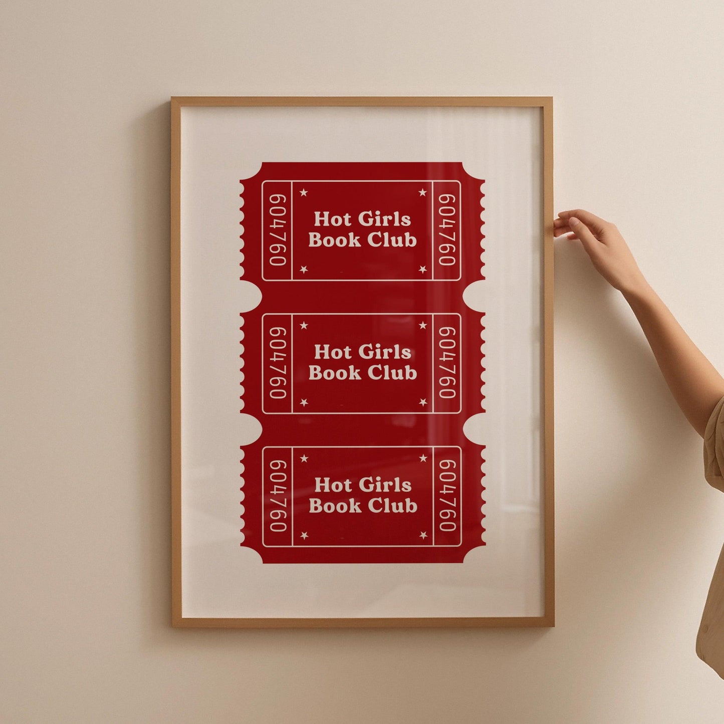 Hot Girls Read Book Club Poster