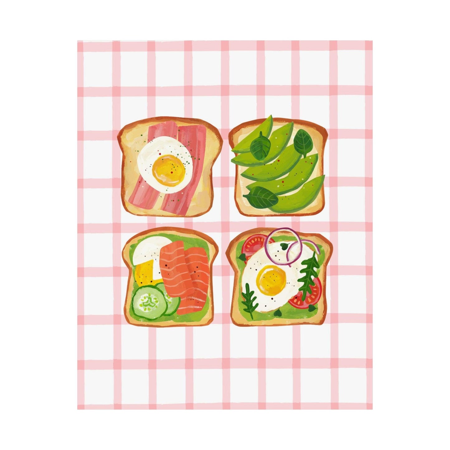 Breakfast Toasts Poster