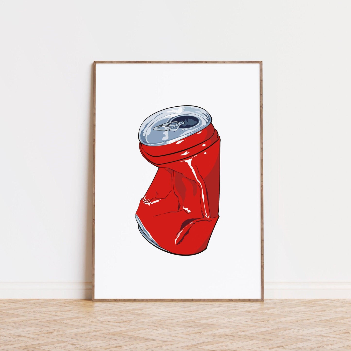 Red Soda Can Poster