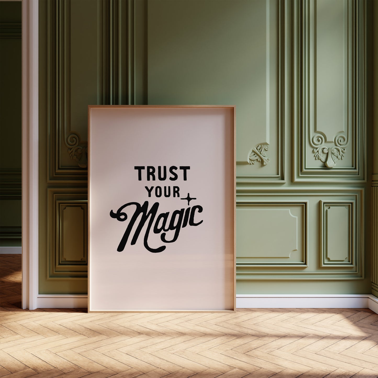 Trust Your Magic Poster Poster