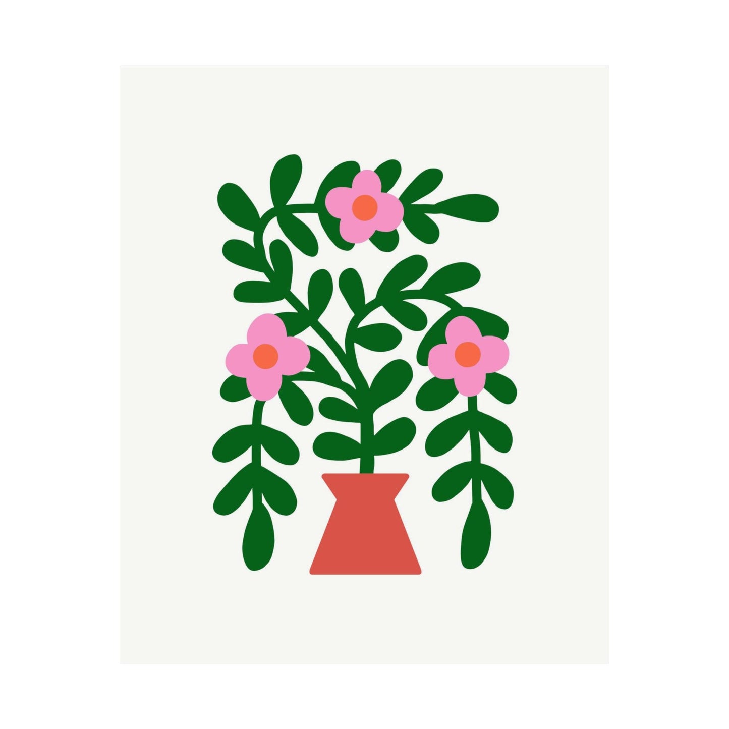 Colorful Flower Poster