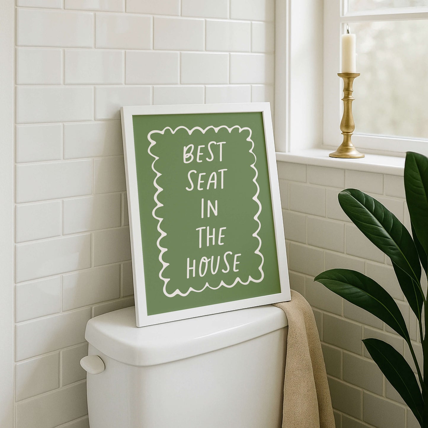 Best Seat In The House Sage Poster