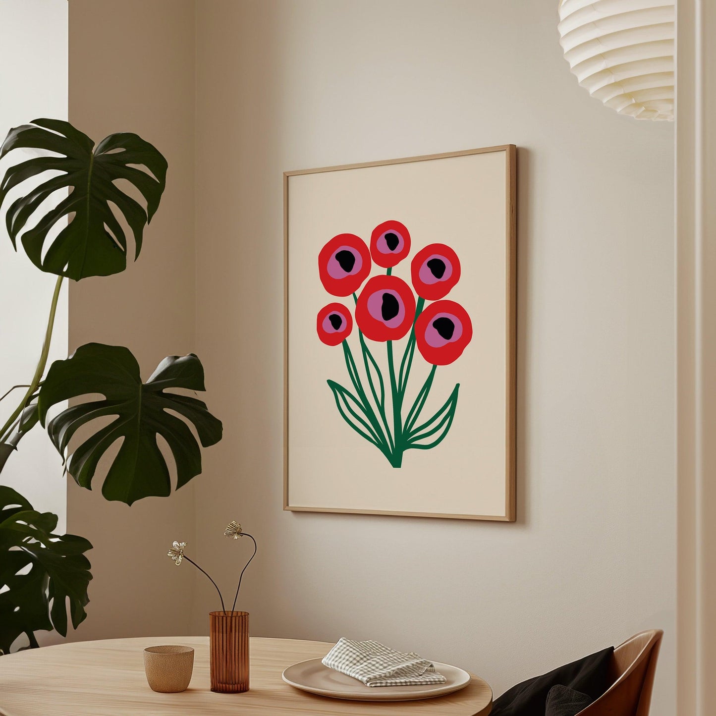 Poppy Flowers Poster