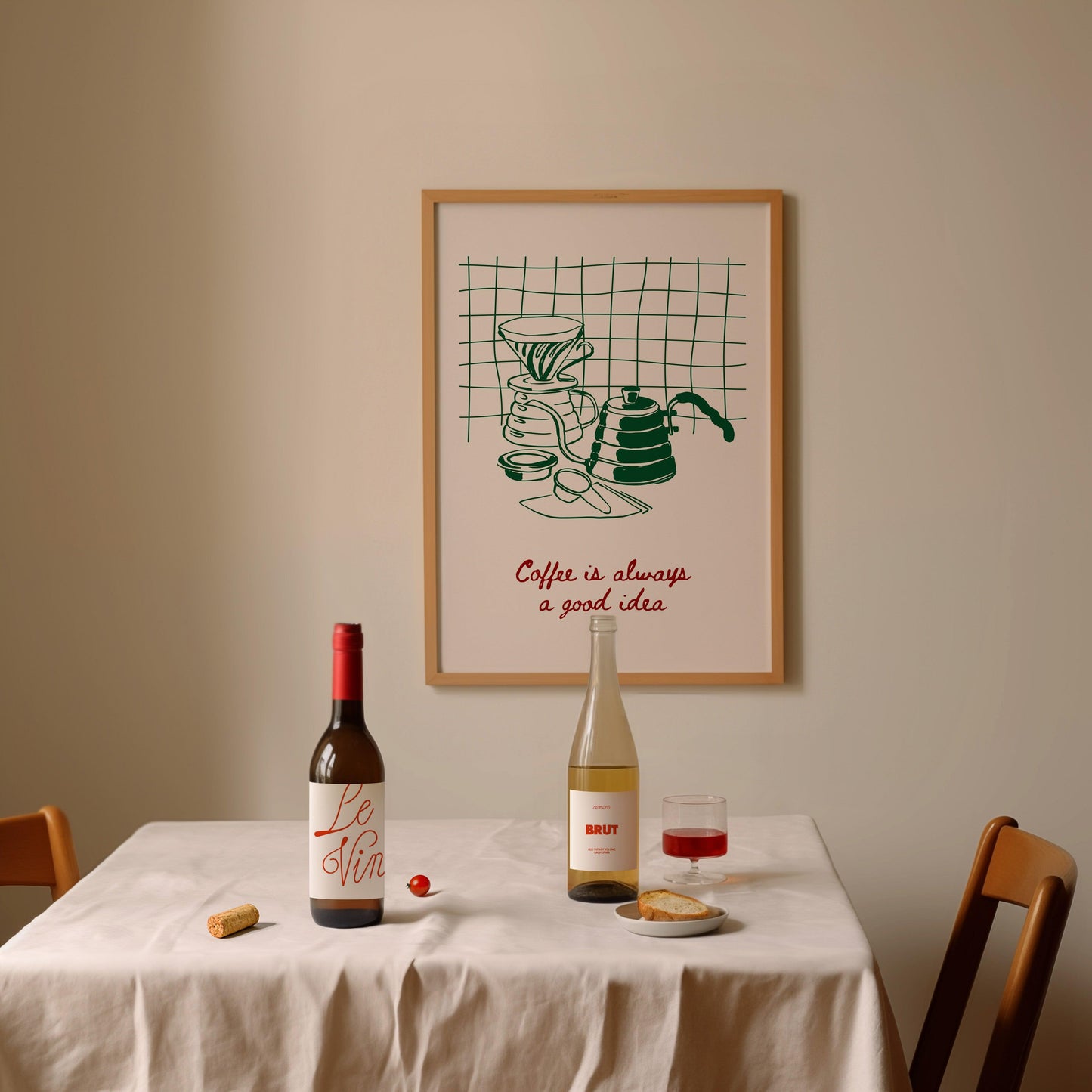 Coffee Is Always A Good Idea Poster