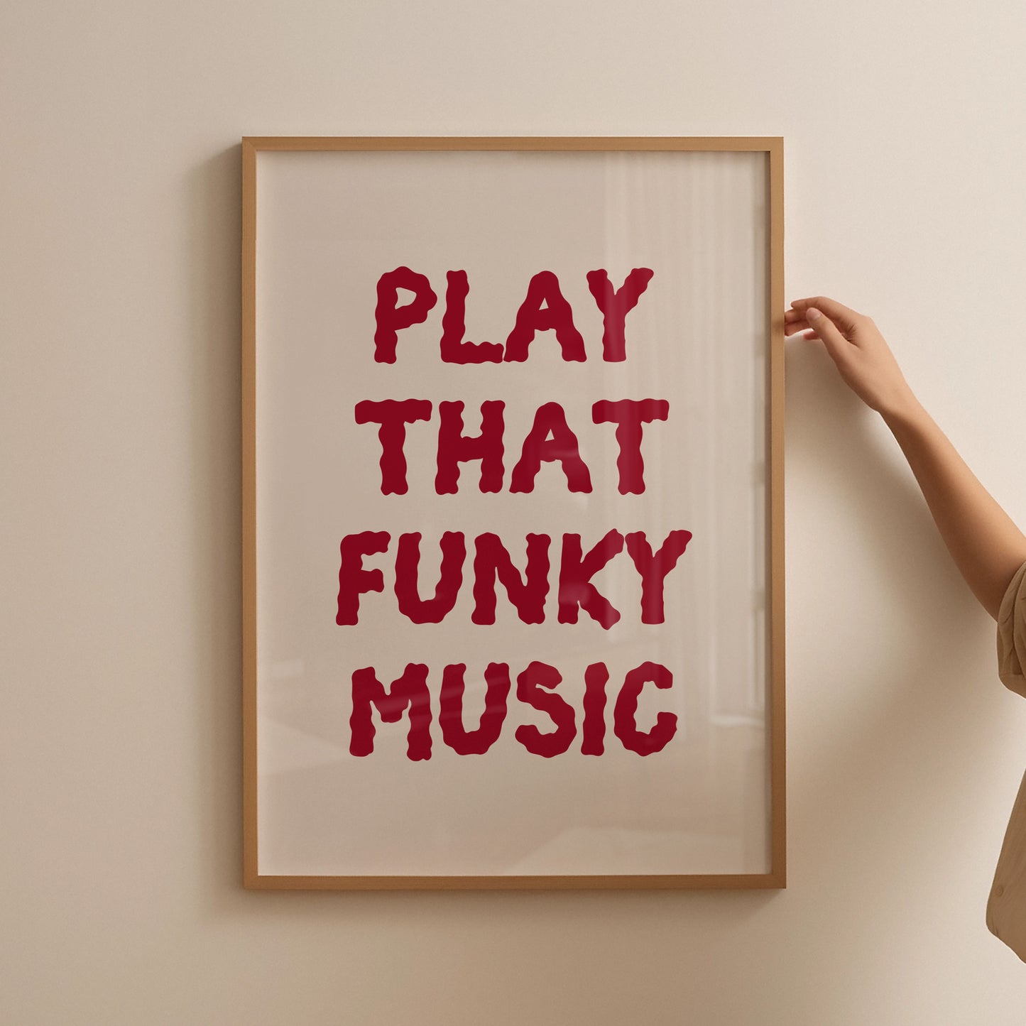 Play That Funky Music Poster