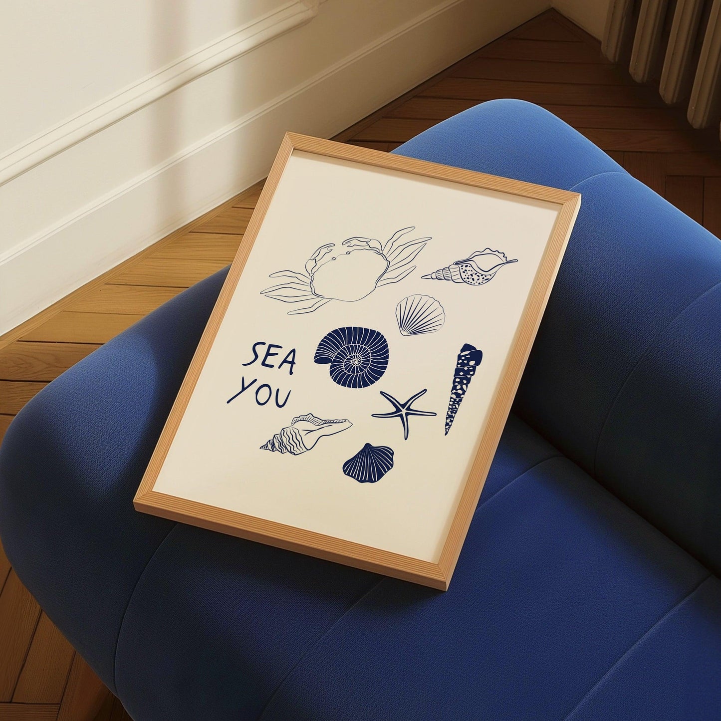 Sea You Coastal Poster