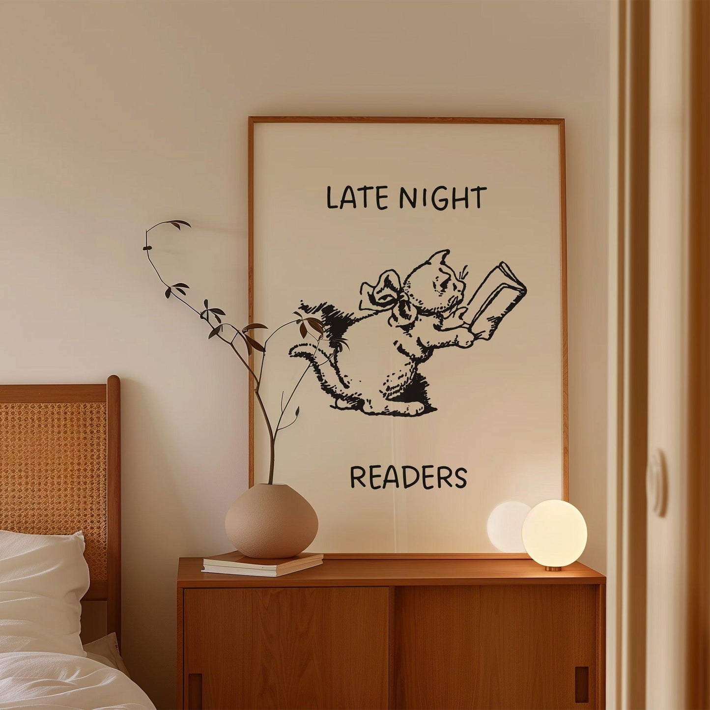 Late Night Readers Poster