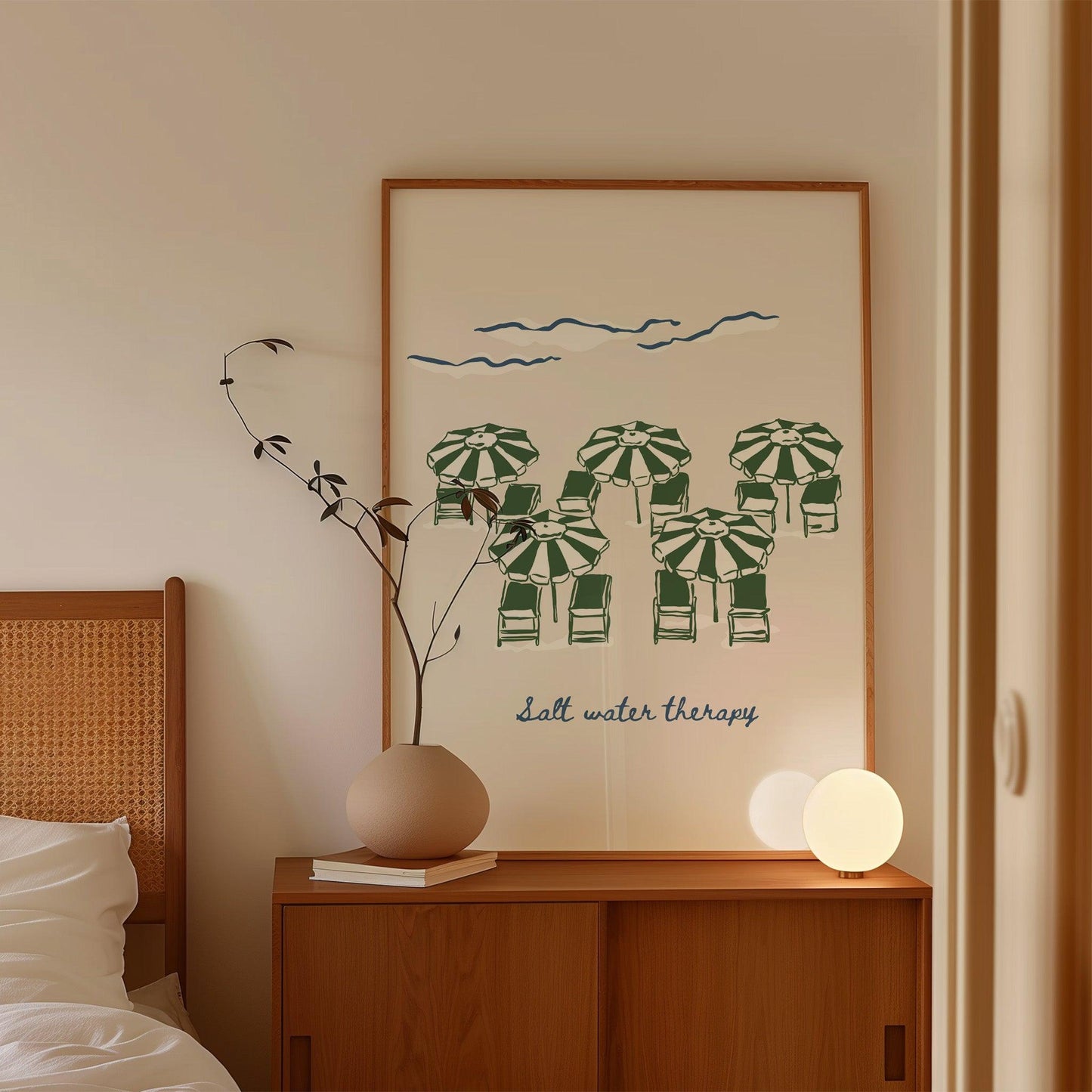 Salt Water Therapy Poster