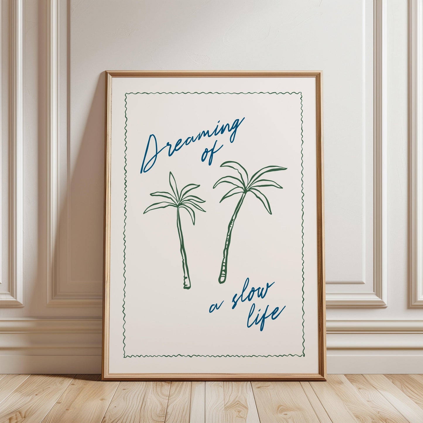 Dreaming of A Slow Life Poster