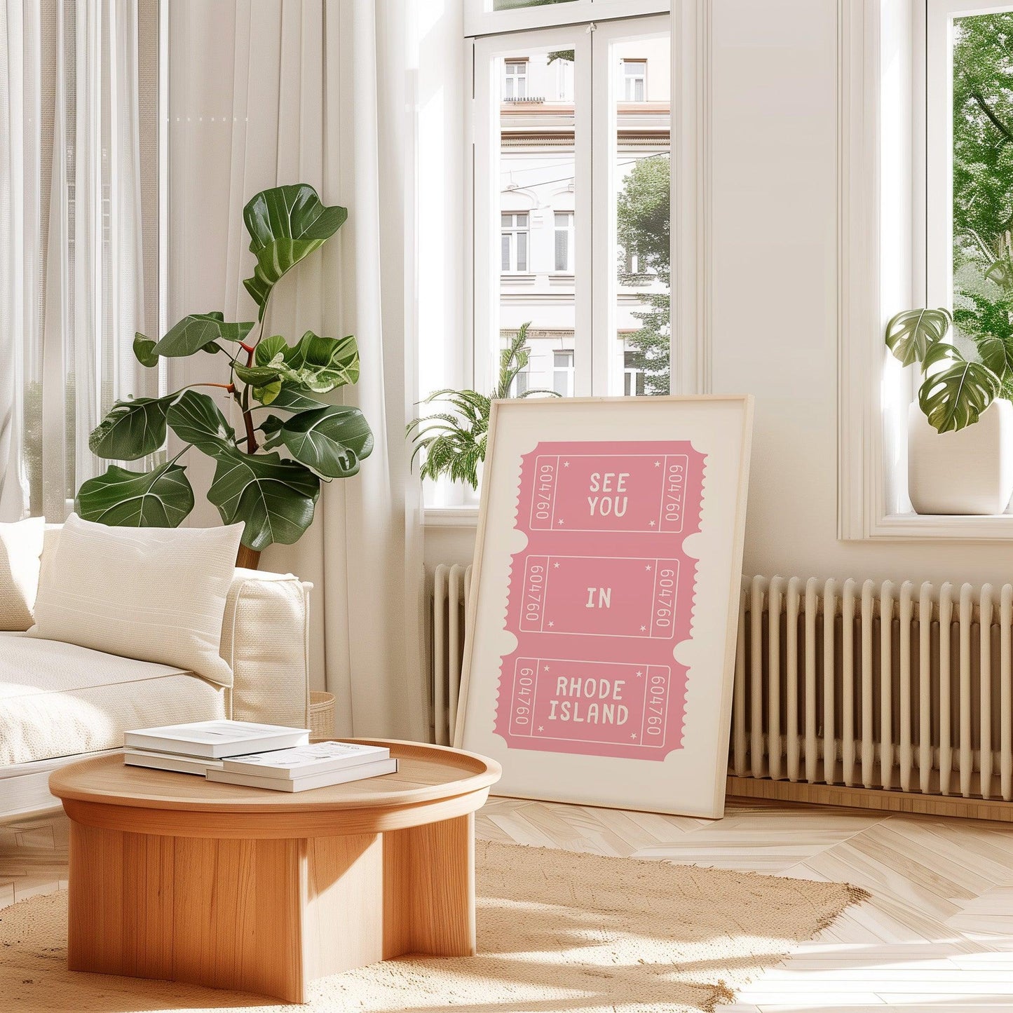 See You In Rhode Island Ticket Poster