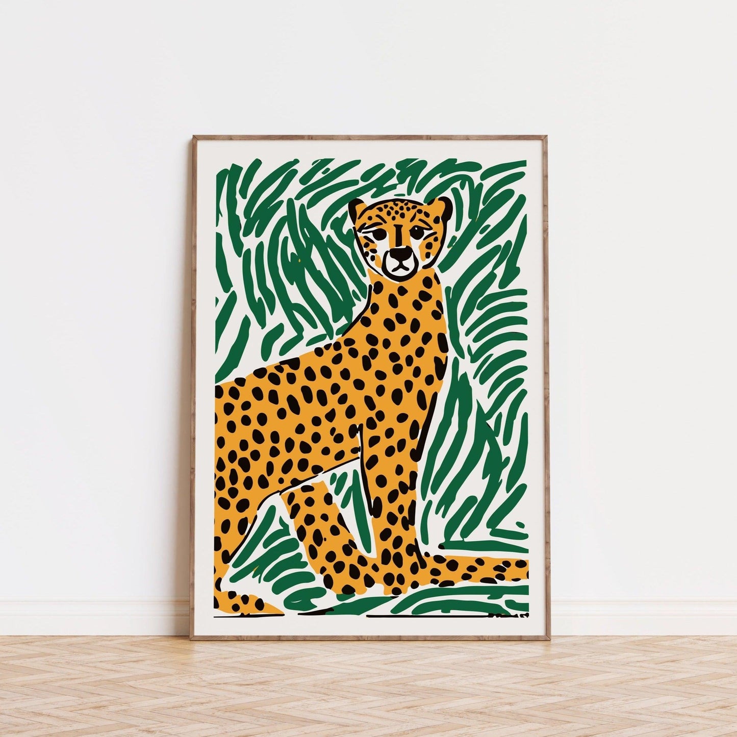 Hand Drawn Tiger Poster