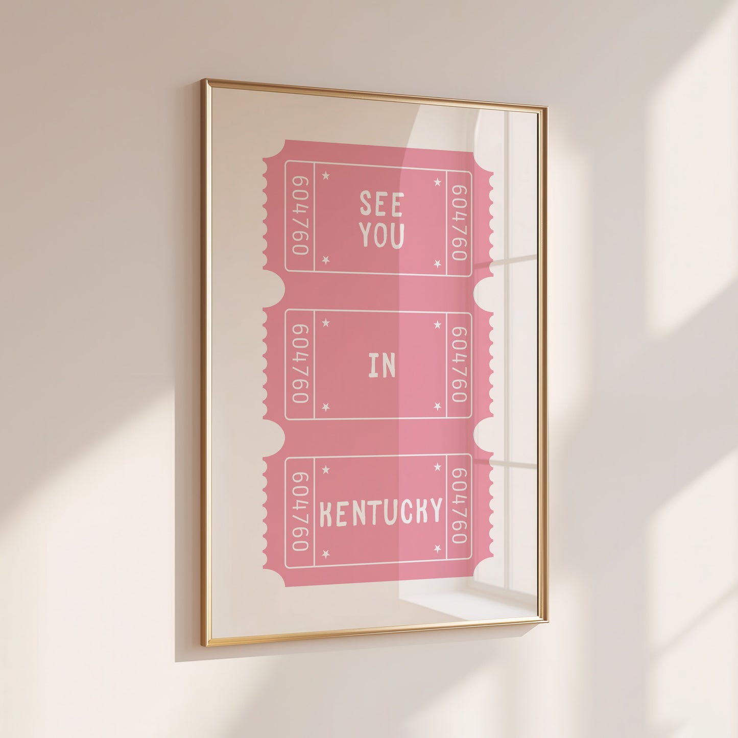 See You In Kentucky Poster