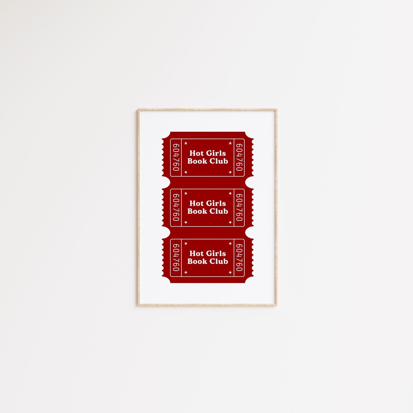 Hot Girls Read Book Club Poster